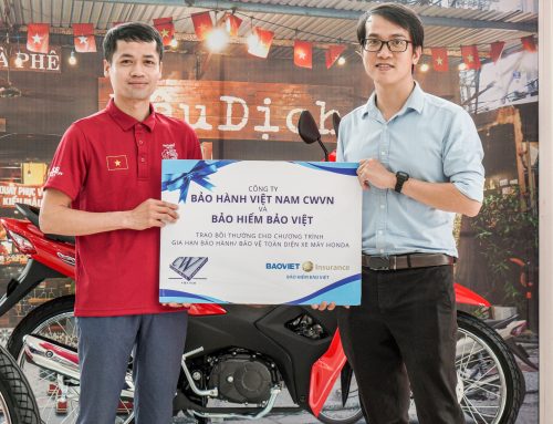 Bảo hiểm mất cắp xe máy CWVN – Mất gì đền nấy – Cam kết bồi thường tối đa